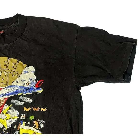 Green Day 1994 Dookie Tour Authentic Vintage Black Cotton Single Stitch Tee XL - Picture 5 of 7